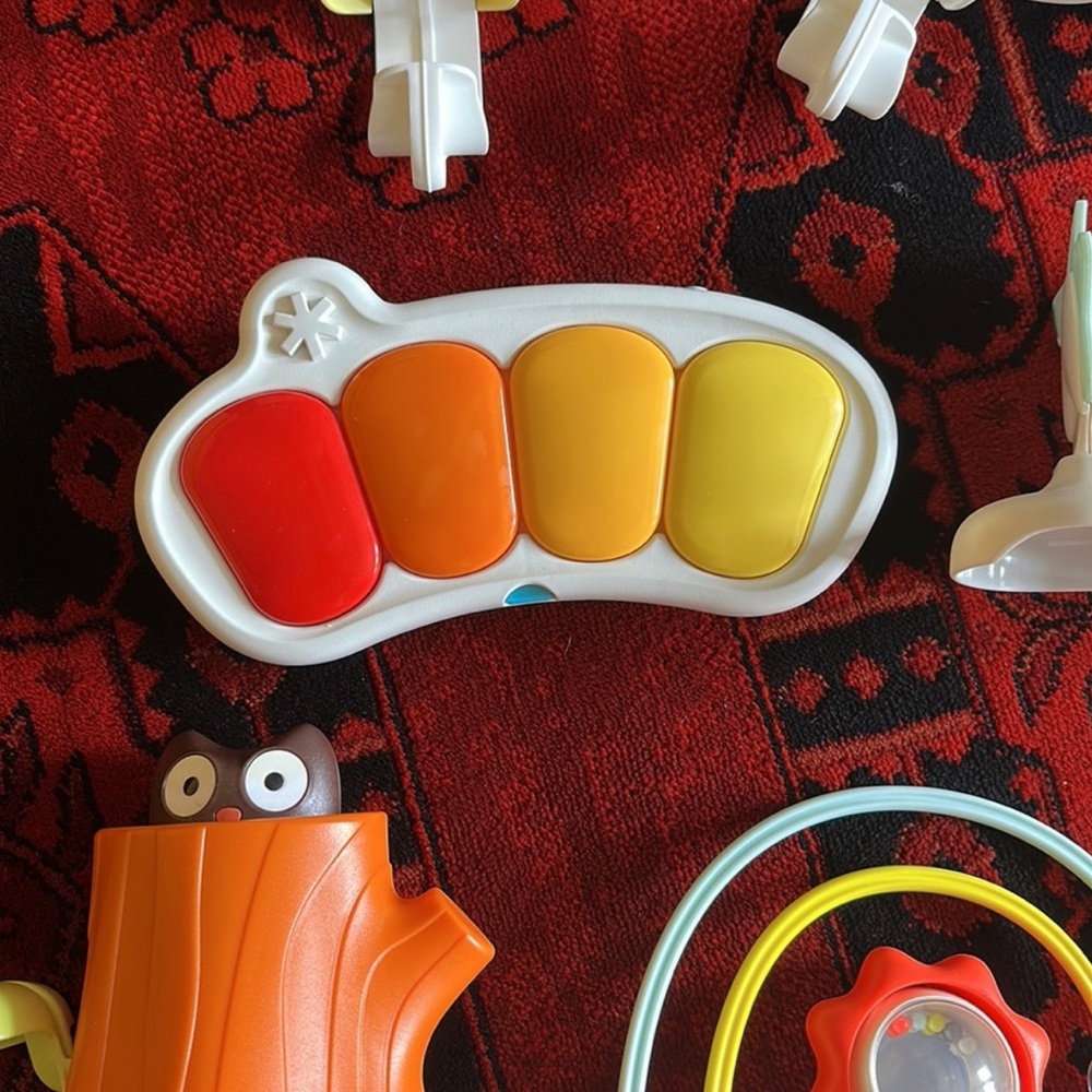 Skip Hop Red and Orange Learning Toy
